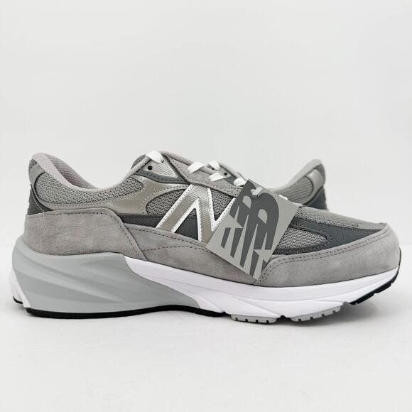 New Balance Mens Classics 990v6 Sneakers US 8 M Grey Suede Made in USA NIB - Picture 4 of 11